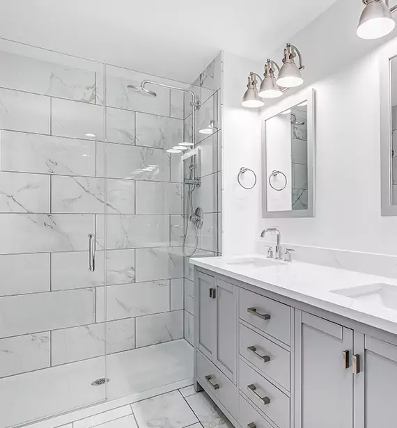 Tile Shower Remodel Santa Ana, CA