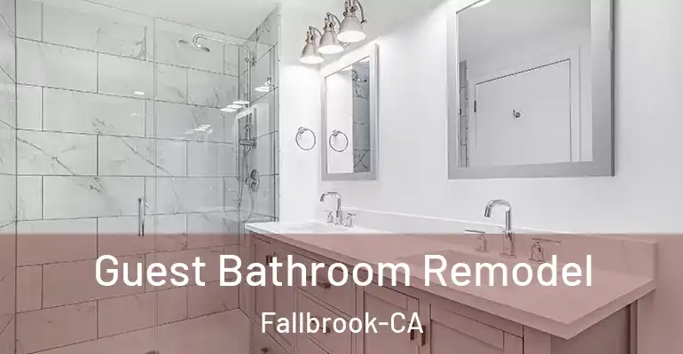 inner Bathroom imggen Guest Bathroom Remodel Fallbrook-CA