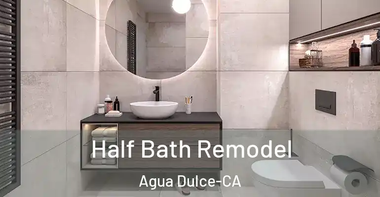inner Bathroom imggen Half Bath Remodel Agua Dulce-CA