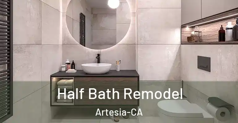 inner Bathroom imggen Half Bath Remodel Artesia-CA