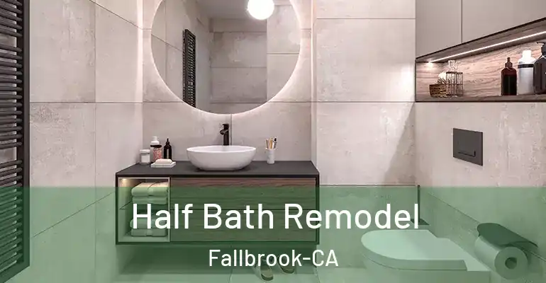 inner Bathroom imggen Half Bath Remodel Fallbrook-CA