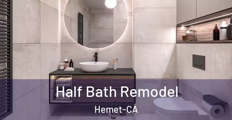 inner Bathroom imggen Half Bath Remodel Hemet-CA