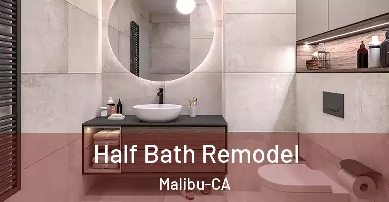 inner Bathroom imggen Half Bath Remodel Malibu-CA