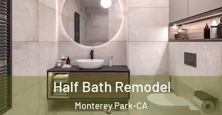 inner Bathroom imggen Half Bath Remodel Monterey Park-CA