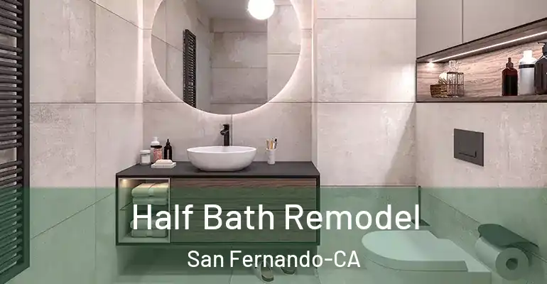 inner Bathroom imggen Half Bath Remodel San Fernando-CA
