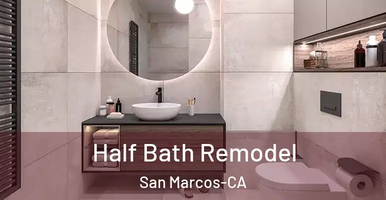 inner Bathroom imggen Half Bath Remodel San Marcos-CA