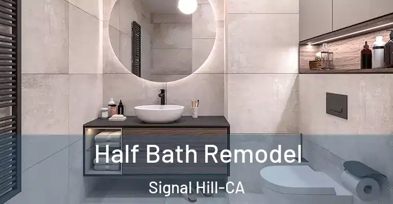 inner Bathroom imggen Half Bath Remodel Signal Hill-CA
