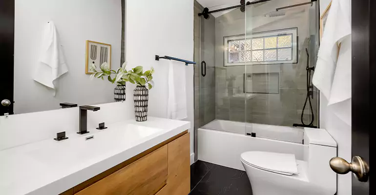 Tub to Shower Renovation in Santa Ana