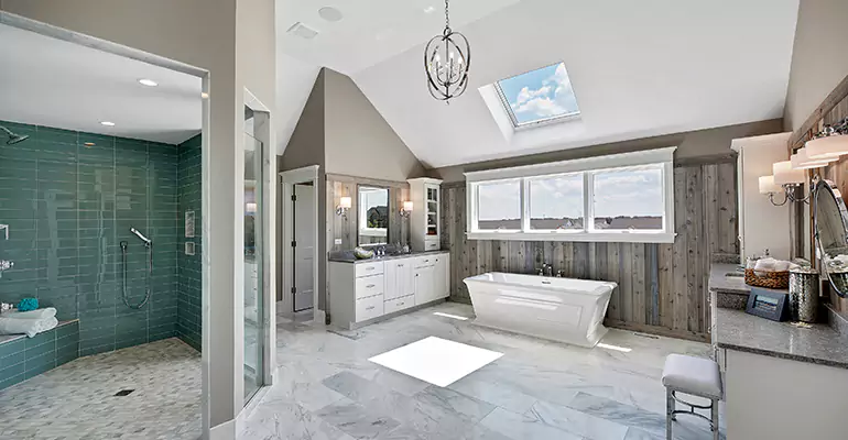 Guest Bathroom Flooring Remodel in Santa Ana