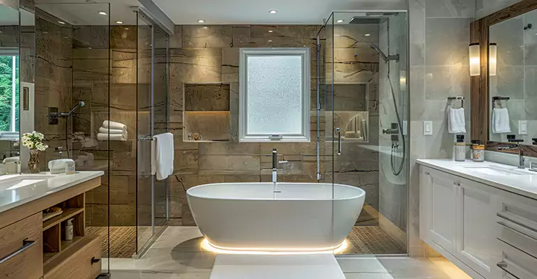 Master Suite Bathroom Remodel in Santa Ana, CA