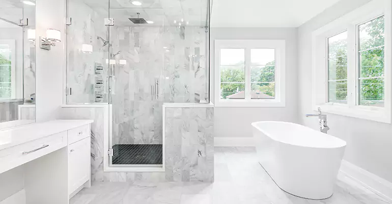 New Construction Master Bathrooms in Santa Ana
