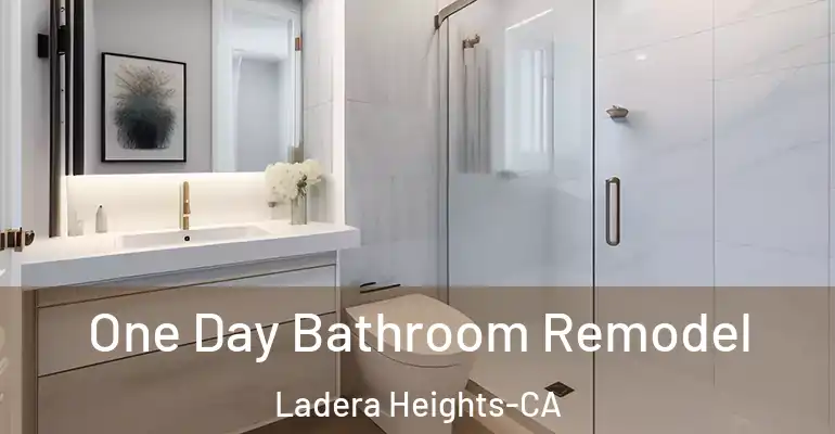 inner Bathroom imggen One Day Bathroom Remodel Ladera Heights-CA