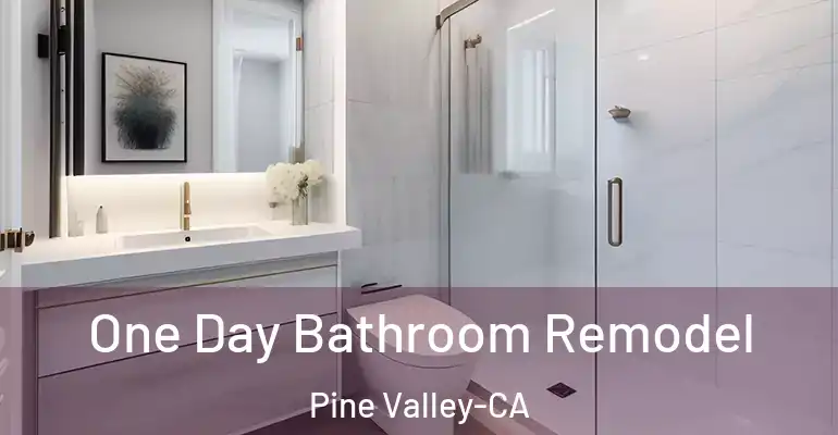 inner Bathroom imggen One Day Bathroom Remodel Pine Valley-CA