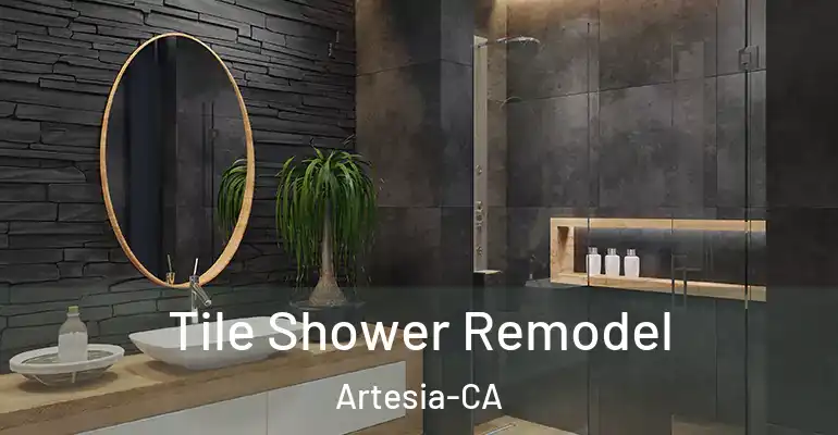 inner Bathroom imggen Tile Shower Remodel Artesia-CA