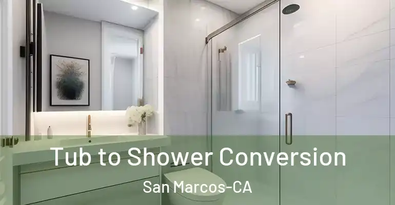 inner Bathroom imggen Tub to Shower Conversion San Marcos-CA