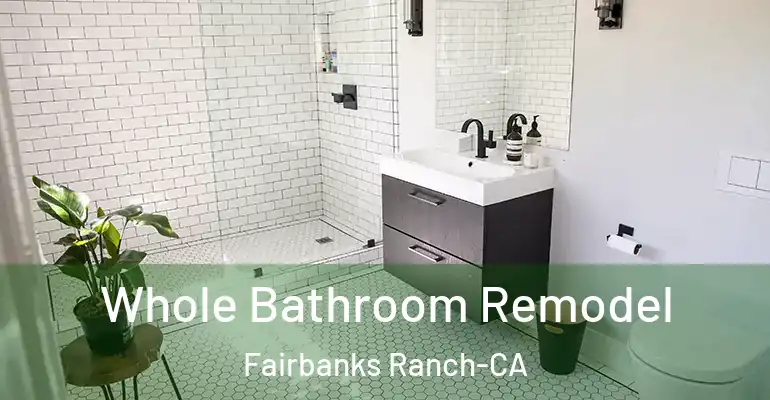 inner Bathroom imggen Whole Bathroom Remodel Fairbanks Ranch-CA